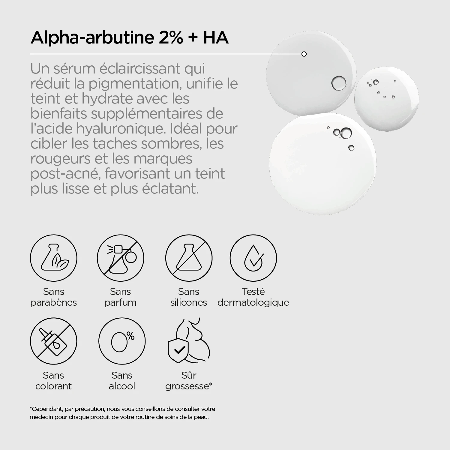 JUST ALPHA ARBUTIN 2% + HA BRIGHTENING SERUM, 30ml – Image 4